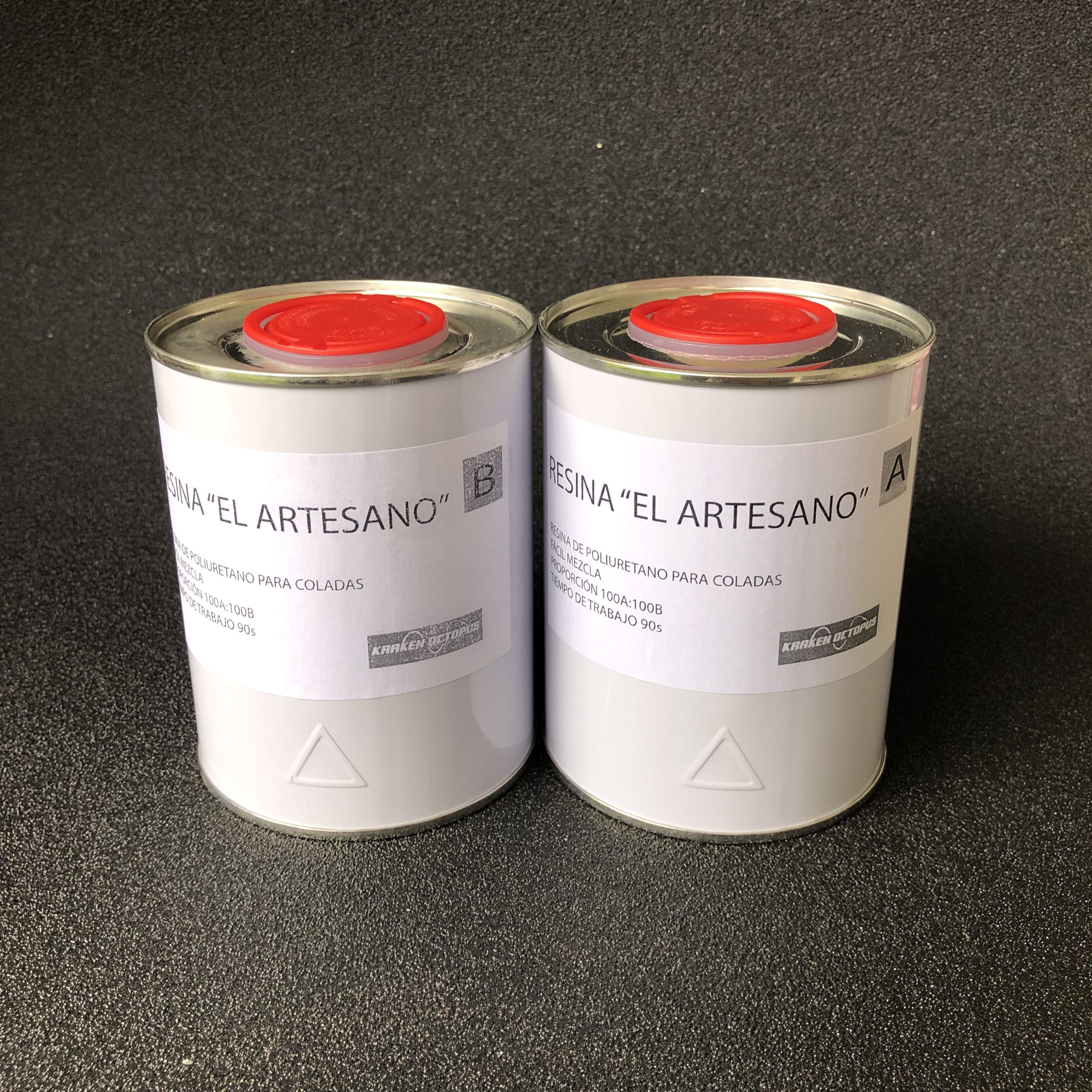 RESINA DE POLIURETANO LÍQUIDO 1KG (A+B)