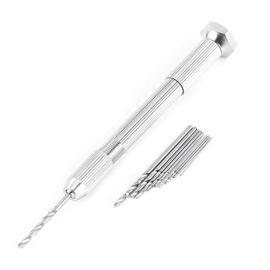 TALADRO MANUAL ECONÓMICO + BROCAS