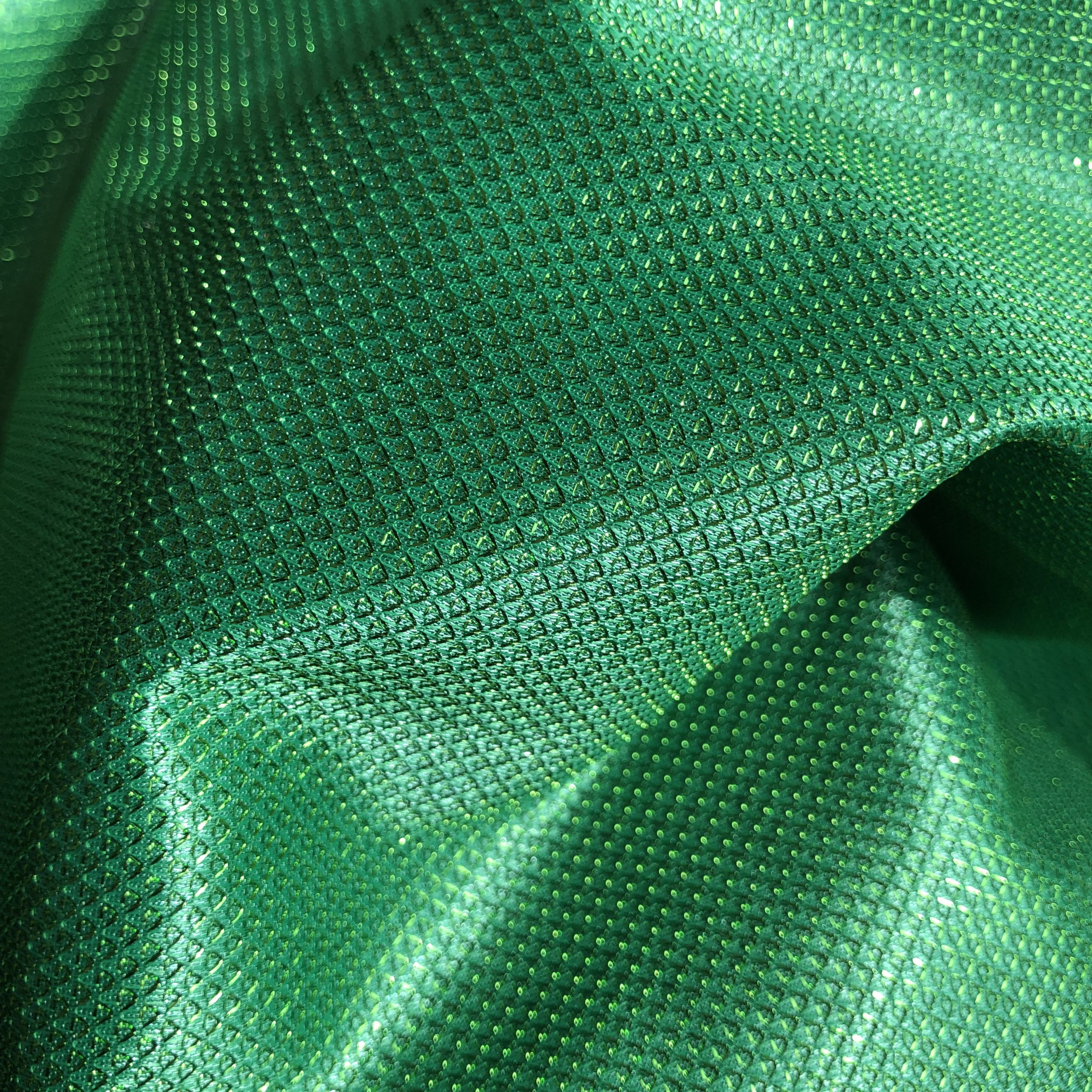 TELA DE ESCAMAS VERDE