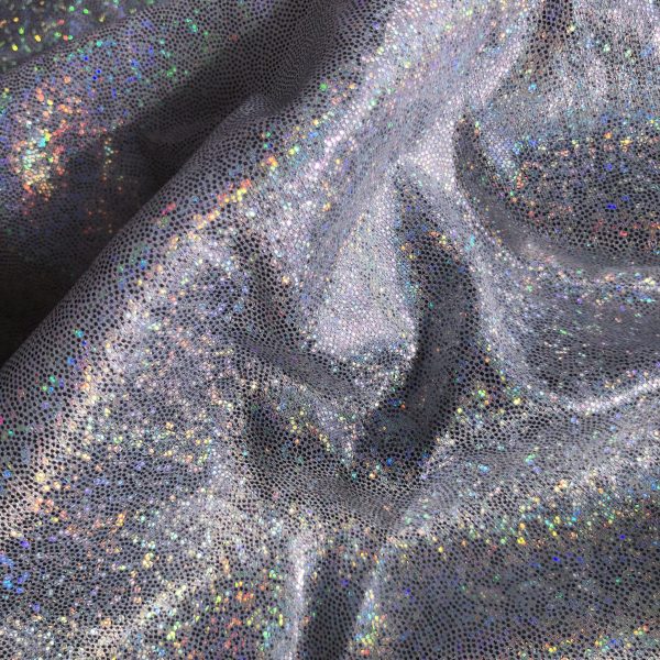 TELA HOLOGRÁFICA ESPECIAL BRILLO PLATA