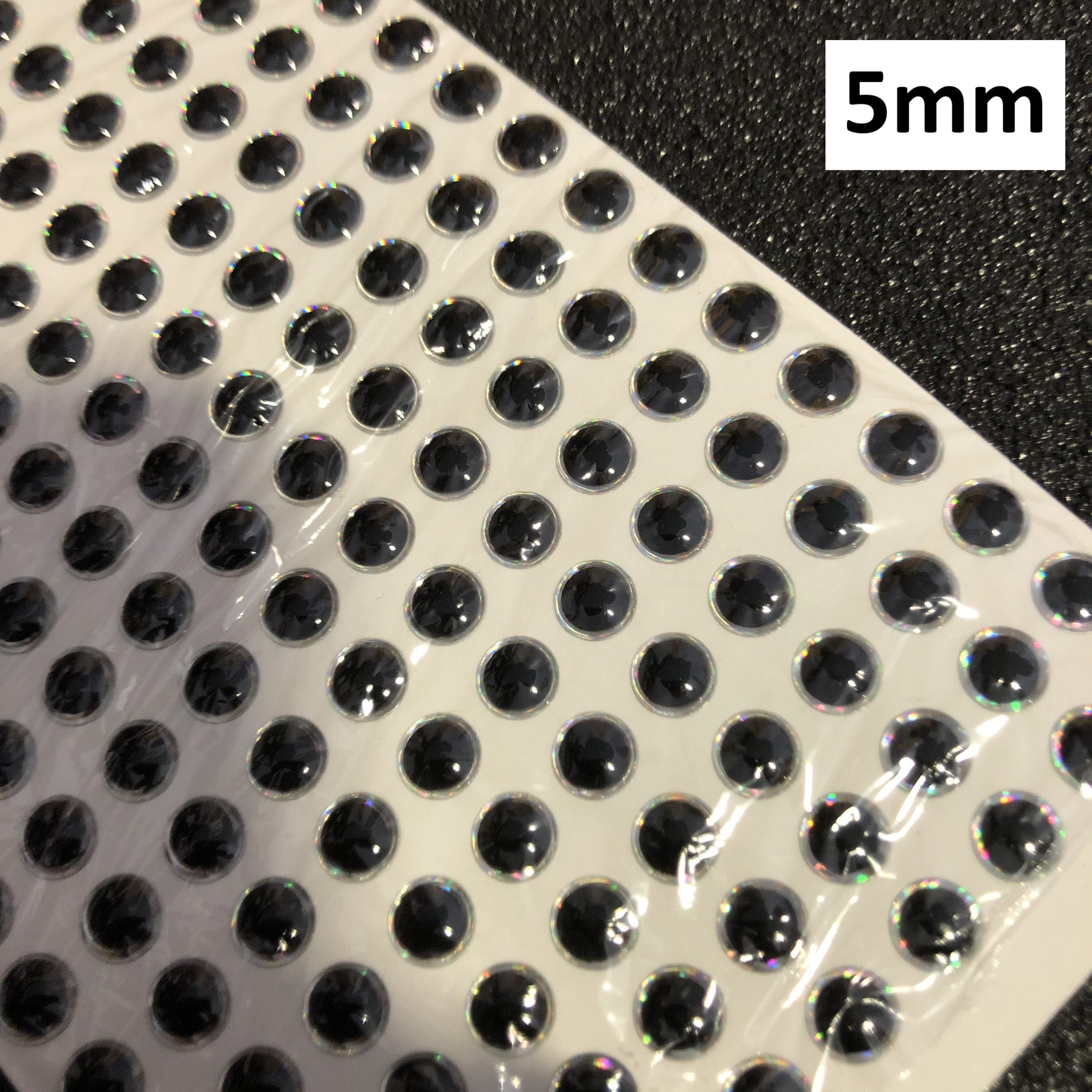 50 OJOS REALISTAS GRAN PUPILA 5mm