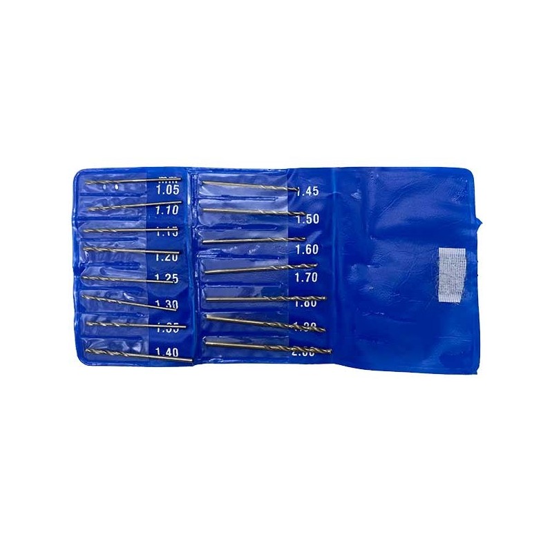 KIT DE 15 BROCAS (1.05mm-2mm)