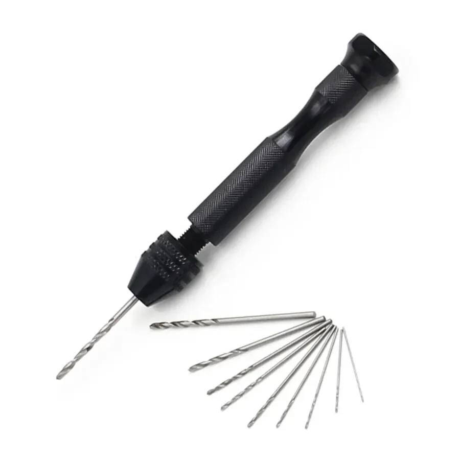 TALADRO MANUAL CALIDAD + BROCAS