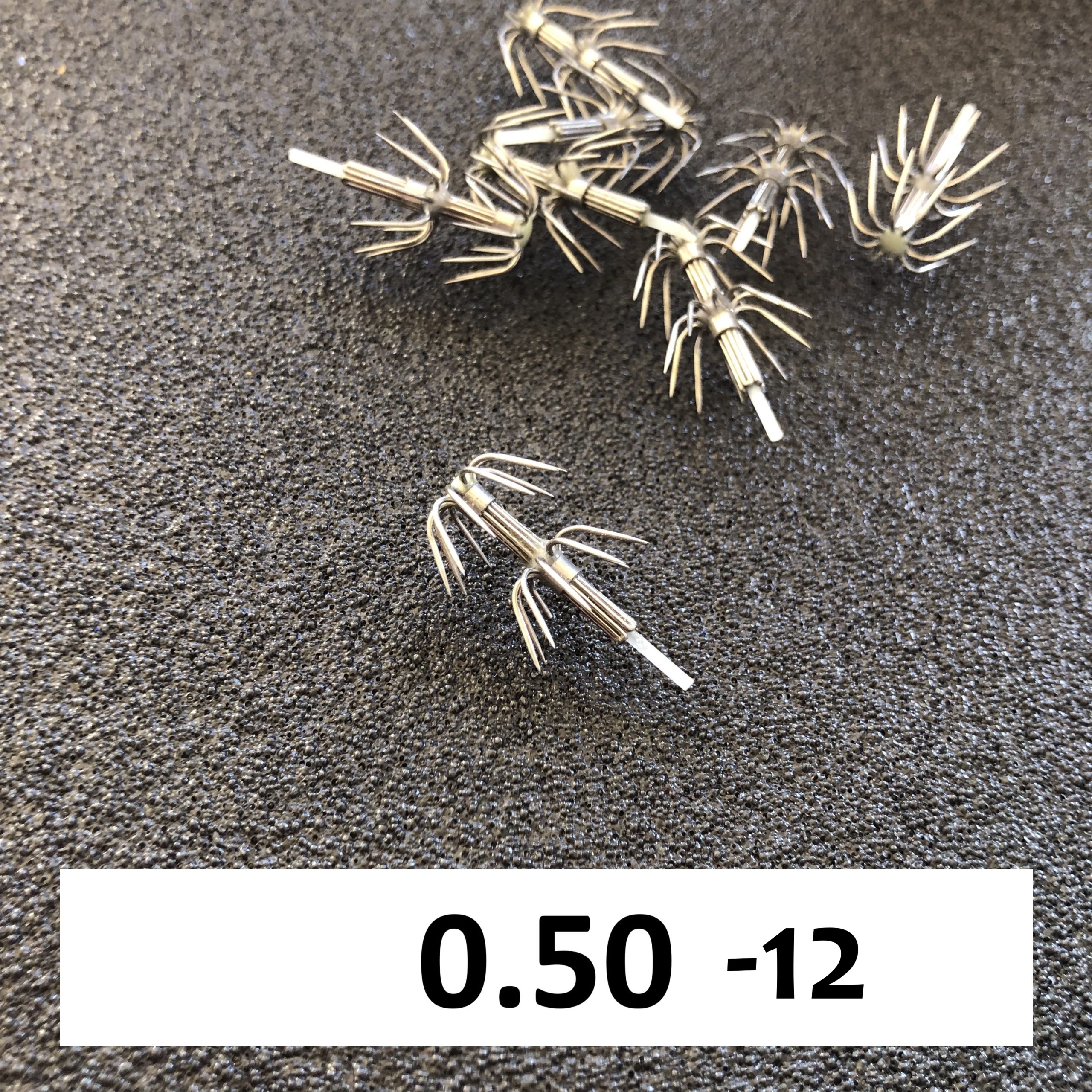 CORONA JAPONESA 0.50 (12 agujas) DOBLE MONTADA