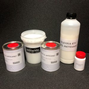 OFERTA ESPECIAL KIT A+B+MICROESFERAS + SILICONA RTV Y CATALIZADOR